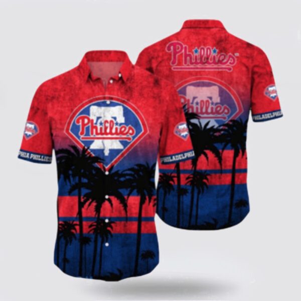 MLB Philadelphia Phillies Hawaiian Shirt: Dive into the Sea Breeze! Perfect for Fans