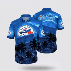 MLB Toronto Blue Jays Hawaiian Shirt - Embrace Tropical Style for Fans