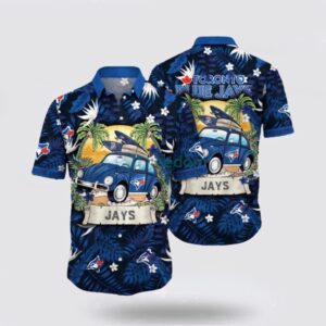MLB Toronto Blue Jays Hawaiian Shirt: Dive into Fan Fashion with Exotic Sea Breeze Outfits