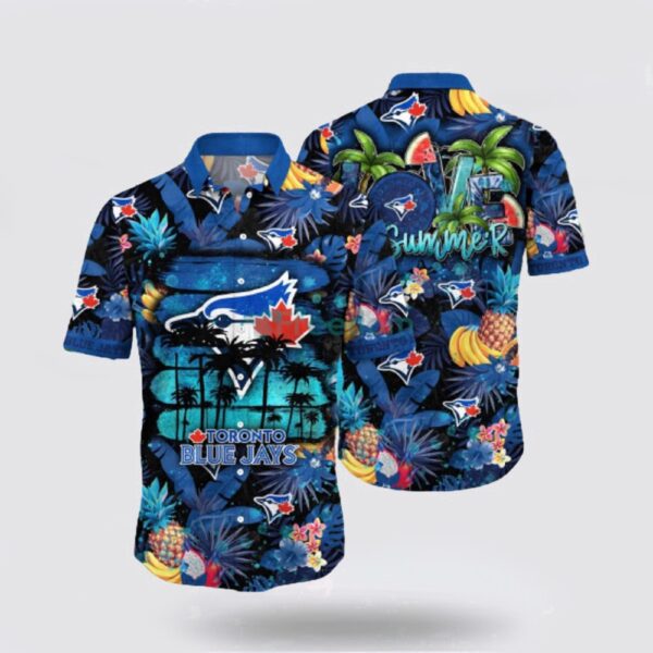 MLB Toronto Blue Jays Hawaiian Shirt – Baseball meets Hawaiian Style for Fans