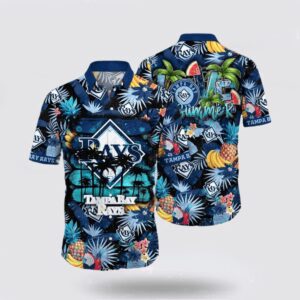 MLB Tampa Bay Rays Hawaiian Shirt Coastal Collection for Fans