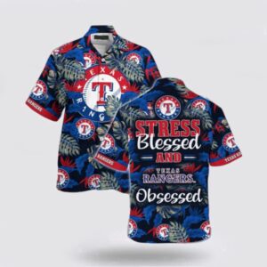 MLB Texas Rangers Hawaiian Shirt: Summer Style for Fans