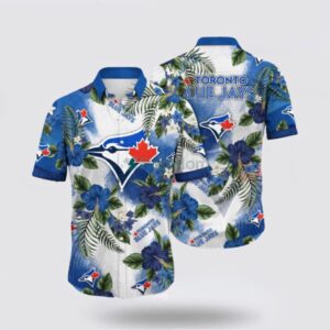MLB Toronto Blue Jays Hawaiian Shirt: Dive into Ocean Vibes with Tropical Fan Fashion