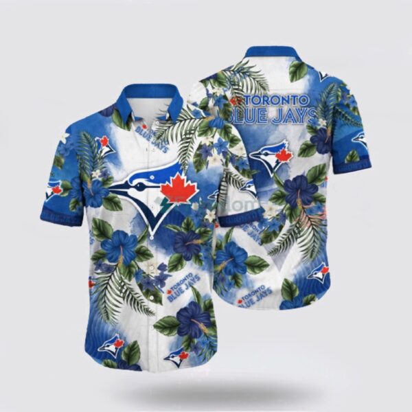 MLB Toronto Blue Jays Hawaiian Shirt: Dive into Ocean Vibes with Tropical Fan Fashion
