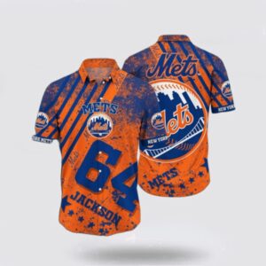 MLB New York Mets Custom Hawaiian Shirt Set – Show Your Fan Spirit!
