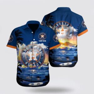 MLB Houston Astros Hawaiian Shirt: Dive into Ocean Vibes with Custom Fan Gear
