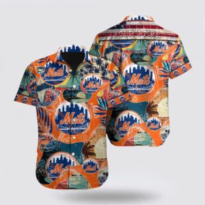MLB New York Mets Custom Hawaiian Shirt – Dive into Tropical Fan Style