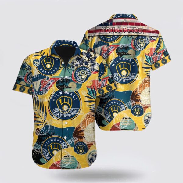 Custom MLB Milwaukee Brewers Hawaiian Shirt – Unique Fan Essence