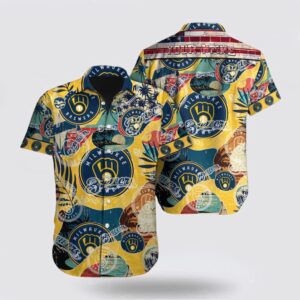 Custom MLB Milwaukee Brewers Hawaiian Shirt – Unique Fan Essence