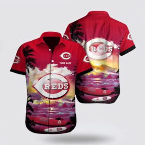 MLB Cincinnati Reds Custom Hawaiian Shirt – Surf in Style!