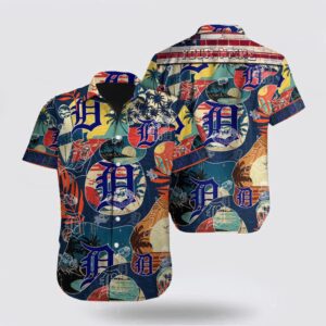 Unique Detroit Tigers MLB Hawaiian Shirt – Personalized Fan Apparel