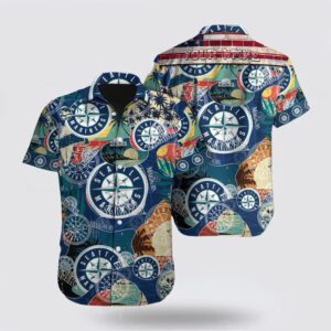 Custom MLB Seattle Mariners Hawaiian Shirt - Show Your Team Spirit in Style!
