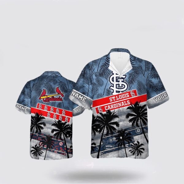 MLB St Louis Cardinals Hawaiian Shirt – Customized Palm Tree Style for Fans
