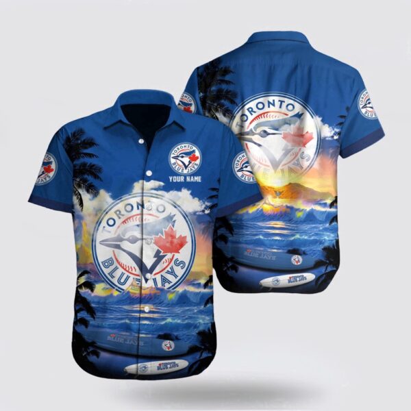 MLB Toronto Blue Jays Custom Hawaiian Shirt – Perfect for Fans!