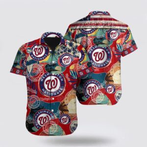 Personalized MLB Washington Nationals Hawaiian Shirt - Unleash Your Fan Spirit!