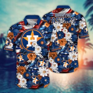 MLB Houston Astros Hawaii Shirt: Independence Day Edition for Stylish Fans