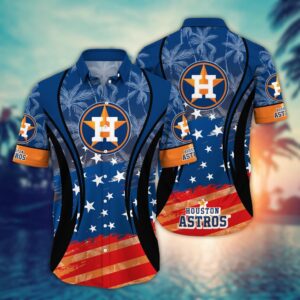 MLB Houston Astros Hawaiian Shirt - Vibrant Aloha for Stylish Fans