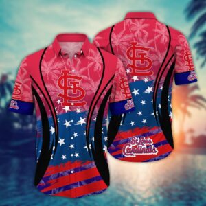 MLB St Louis Cardinals Hawaiian Shirt - Vibrant Aloha for Fans