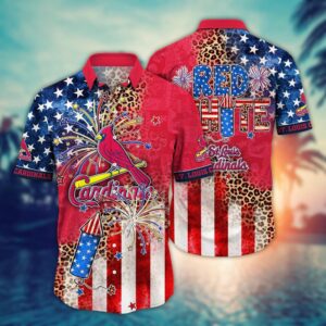 MLB St Louis Cardinals Hawaii Shirt: Independence Day Aloha for Cool Fans