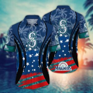 MLB Seattle Mariners Hawaiian Shirt – Vibrant Aloha for Stylish Fans