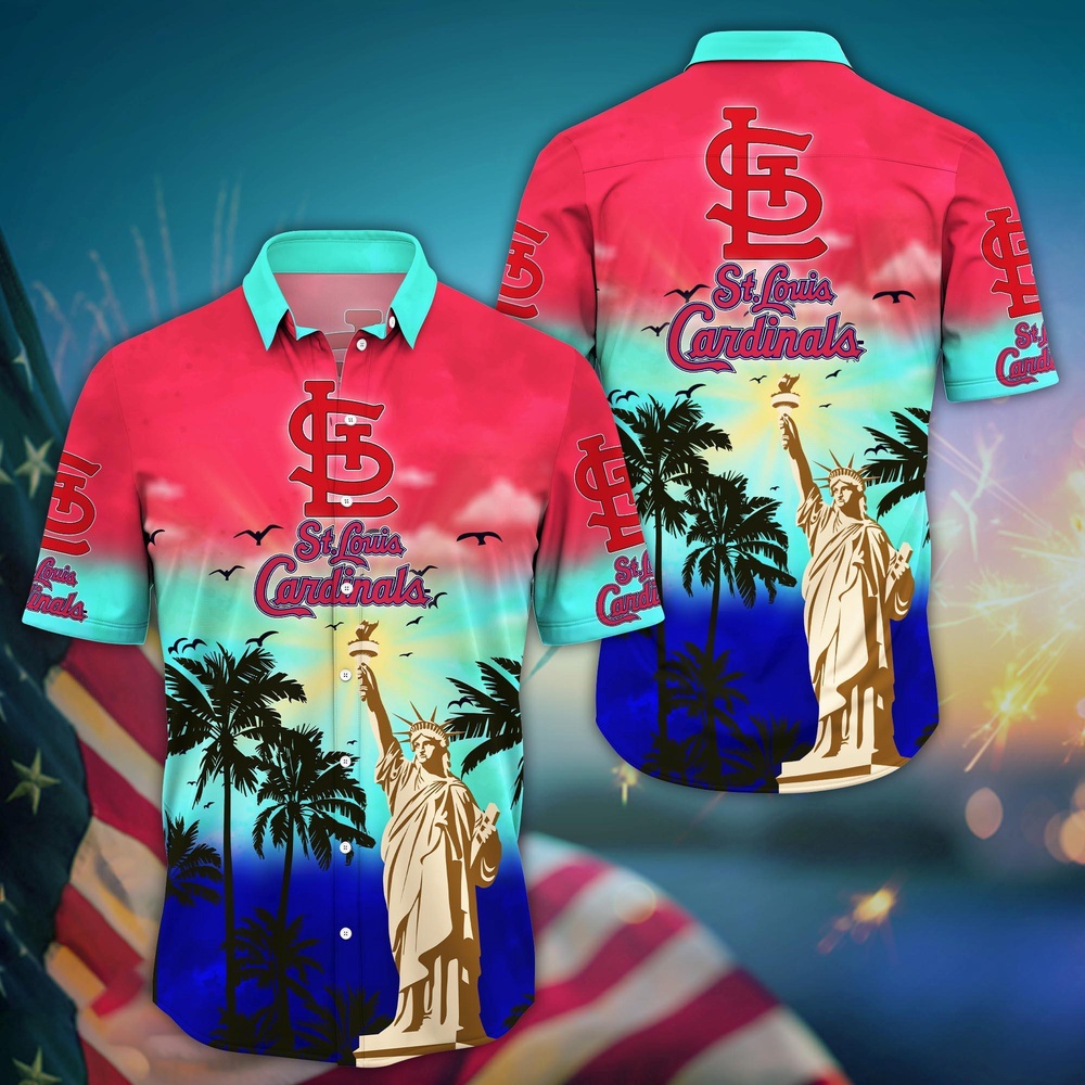 MLB St Louis Cardinals Hawaii Shirt: Sunrise To Sunset Cool Fan Gear MLB St Louis Cardinals Hawaii Shirt: Sunrise To Sunset Cool Fan Gear