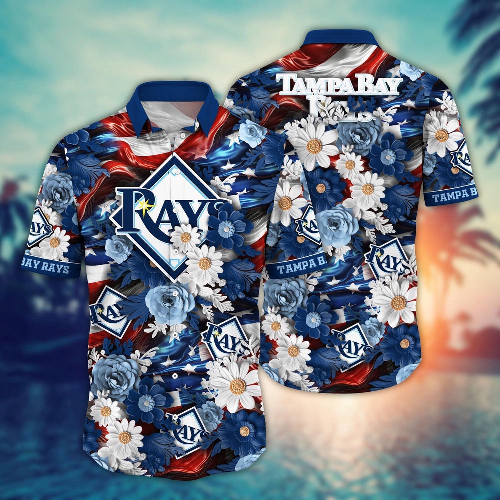 MLB Tampa Bay Rays Independence Day Hawaiian Shirt – Perfect for Cool Fans MLB Tampa Bay Rays Independence Day Hawaiian Shirt – Perfect for Cool Fans