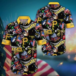 Pittsburgh Pirates MLB Hawaiian Shirt – Vibrant Aloha for Cool Fans
