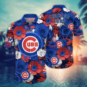 MLB Chicago Cubs Hawaiian Shirt: Diamond Dreams for True Fans