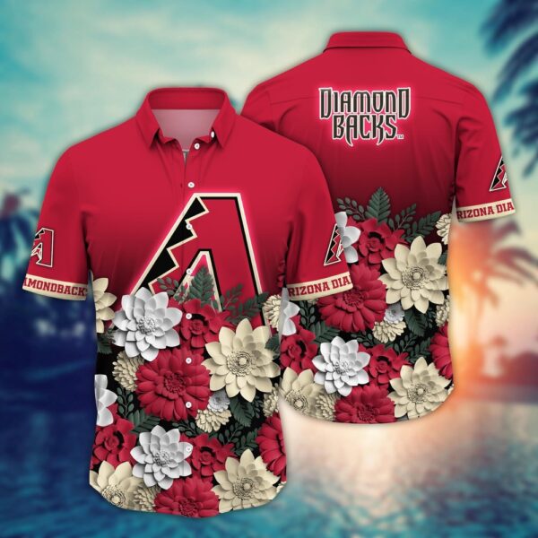 MLB Arizona Diamondbacks Hawaiian Shirt: Hawaiian Heatwave for Sport Fans