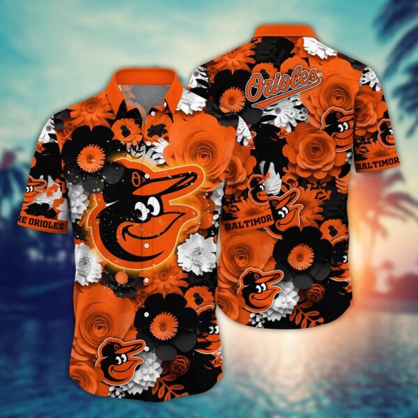 MLB Baltimore Orioles Hawaiian Shirt: Perfect for Sport Fans!