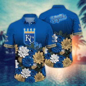 MLB Kansas City Royals Hawaiian Shirt – Perfect for Sport Fans!