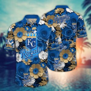 MLB Kansas City Royals Hawaiian Shirt – Perfect for Sports Fans!