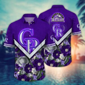 MLB Colorado Rockies Hawaiian Shirt: Perfect Summer Swing for Sport Fans