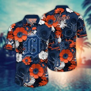 MLB Detroit Tigers Hawaiian Shirt - A Must-Have for Sports Fans!