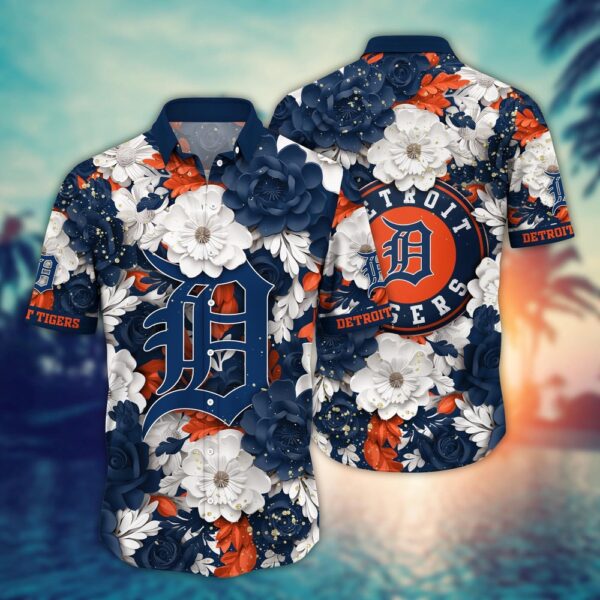 Detroit Tigers MLB Hawaiian Shirt – Aloha Spirit for Sports Fans