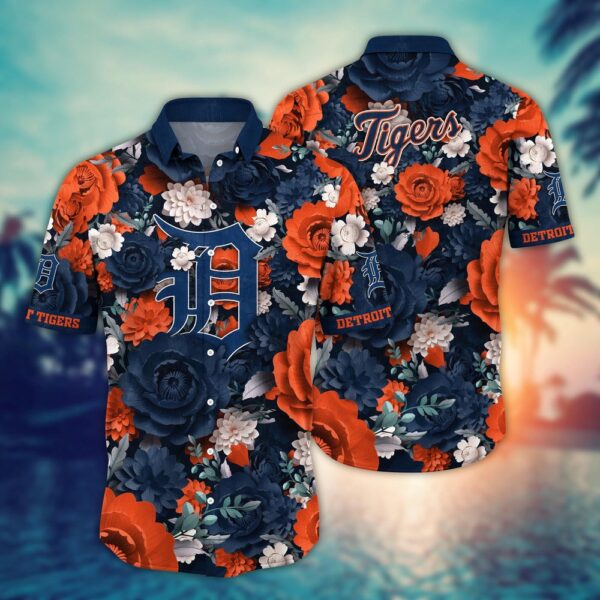 Detroit Tigers Hawaiian Shirt – Home Run Style for MLB Sport Fans
