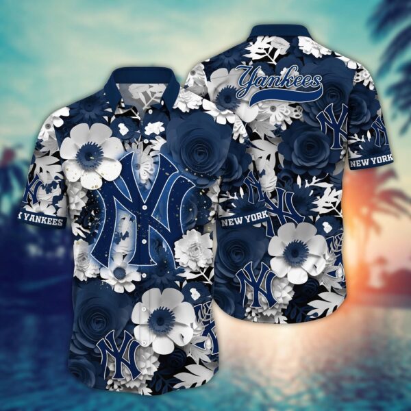 MLB New York Yankees Hawaiian Shirt – Perfect for Sports Fans!