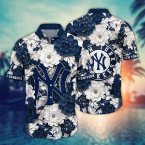 MLB New York Yankees Hawaiian Shirt - Show Your Aloha Spirit on Game Day!