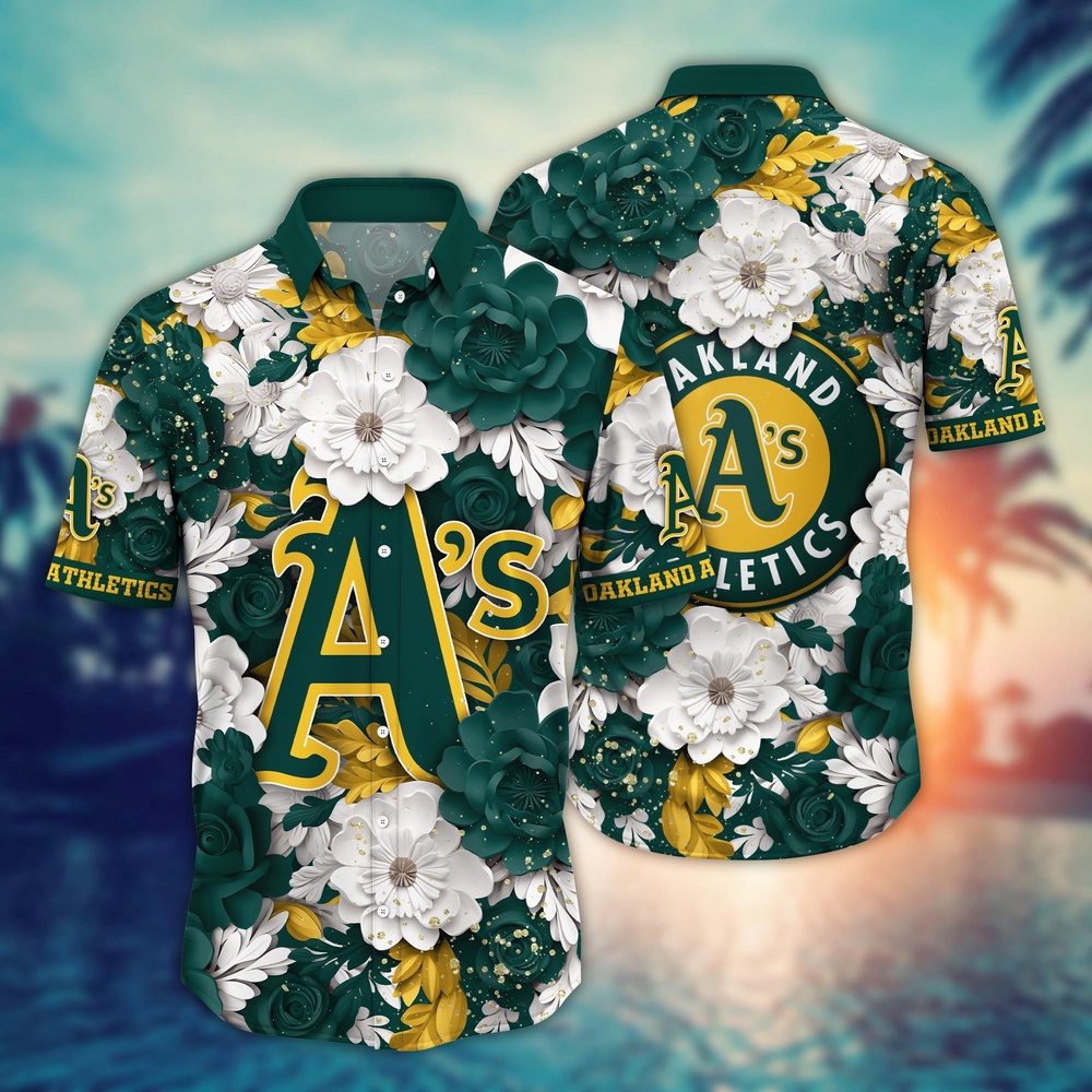 MLB Oakland Athletics Hawaiian Shirt – Aloha Spirit for Sport Fans MLB Oakland Athletics Hawaiian Shirt – Aloha Spirit for Sport Fans