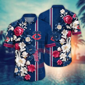 MLB Minnesota Twins Hawaiian Shirt - Luau League Looks for Sport Fans