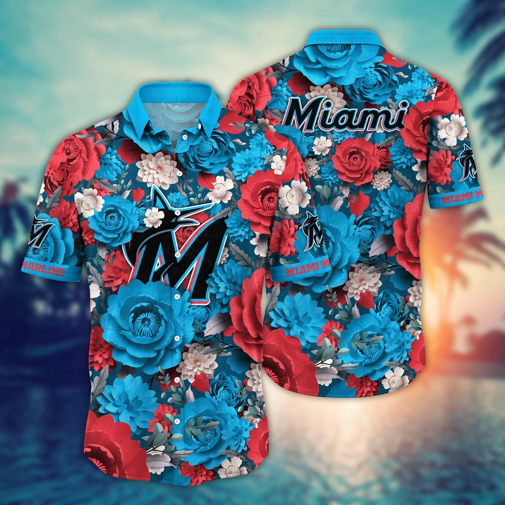 MLB Miami Marlins Hawaiian Shirt – Home Run Style for Sport Fans MLB Miami Marlins Hawaiian Shirt – Home Run Style for Sport Fans