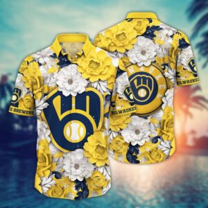 MLB Milwaukee Brewers Hawaiian Shirt – Aloha Spirit for Sports Fans