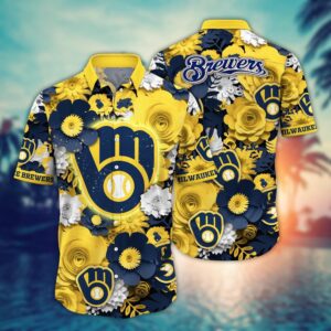MLB Milwaukee Brewers Hawaiian Shirt – Perfect for Sport Fans!
