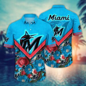 MLB Miami Marlins Hawaiian Shirt – Perfect Summer Swing Gear for Sports Fans