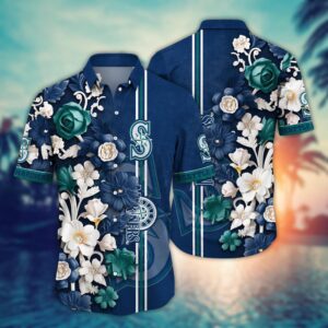 MLB Seattle Mariners Hawaiian Shirt: Luau League Look for Sport Fans