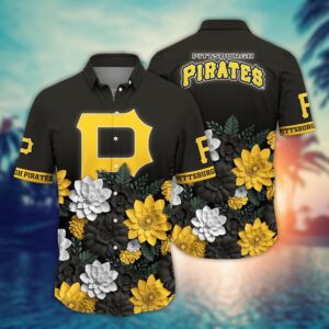 MLB Pittsburgh Pirates Hawaiian Shirt - Hawaiian Heatwave for Sport Fans