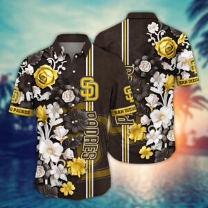 MLB San Diego Padres Hawaiian Shirt - Luau League Looks for True Fans