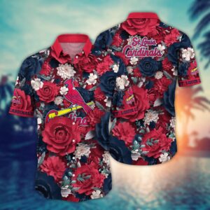 MLB St Louis Cardinals Hawaiian Shirt: Home Run Style for Sport Fans