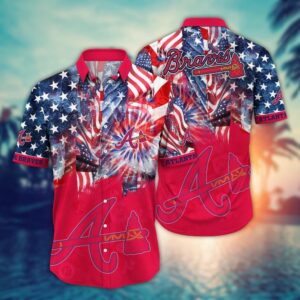 MLB Atlanta Braves Hawaiian Shirt: Flower Game Day Aloha Style for Fans
