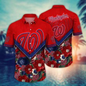 MLB Washington Nationals Hawaiian Shirt - Perfect for Sport Fans!